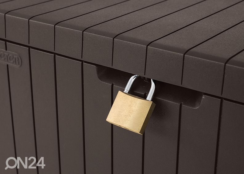 Садовый ящик Keter City Box, коричневый увеличить