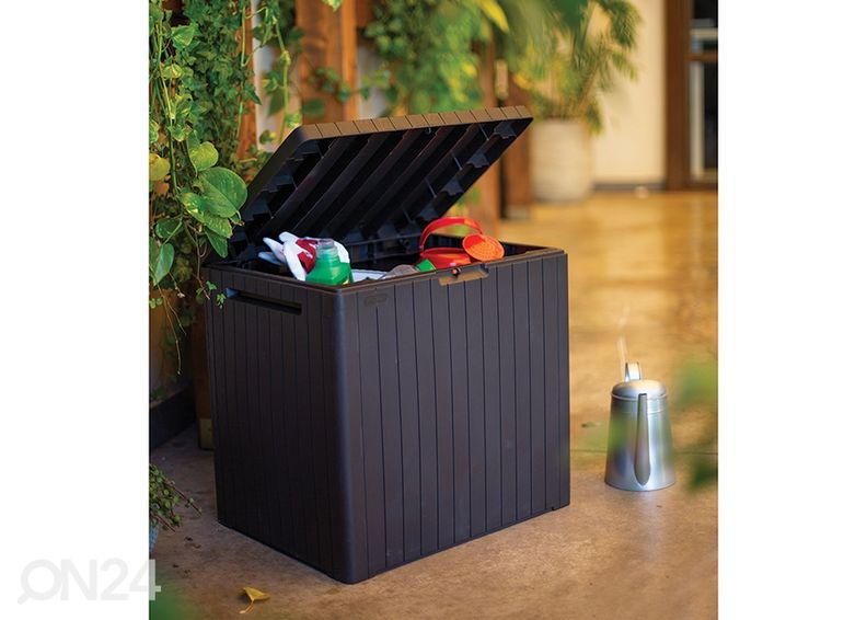 Садовый ящик Keter City Box, коричневый увеличить