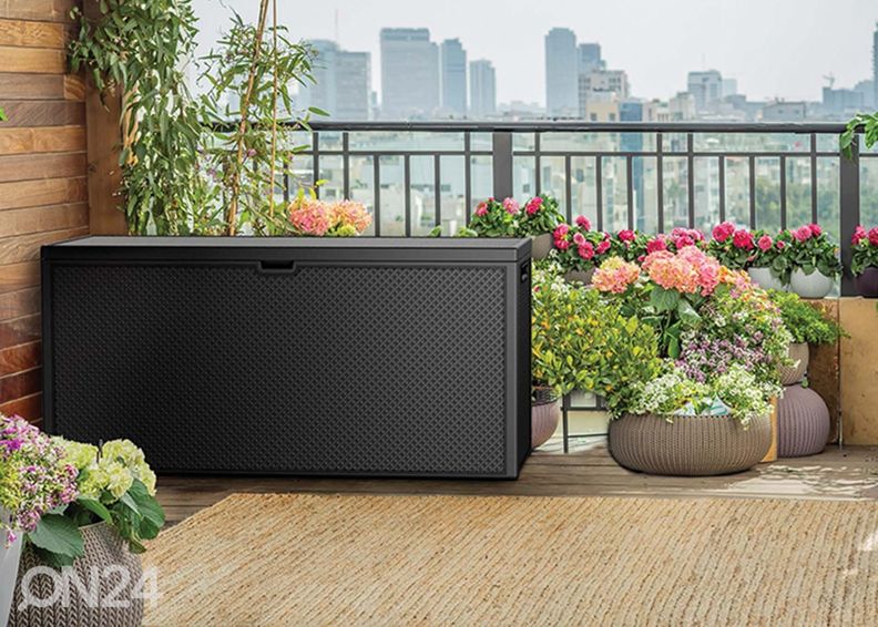 Садовый ящик Keter Emily, графит увеличить