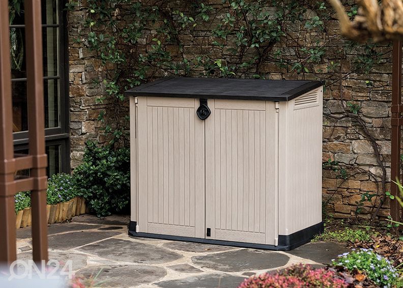 Садовый ящик Keter Store It Out, бежевый/коричневый увеличить