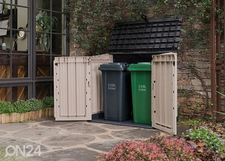 Садовый ящик Keter Store It Out, бежевый/коричневый увеличить