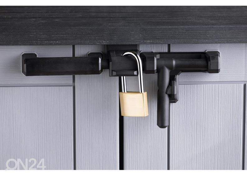 Садовый ящик Keter Store It Out, серый/черный увеличить