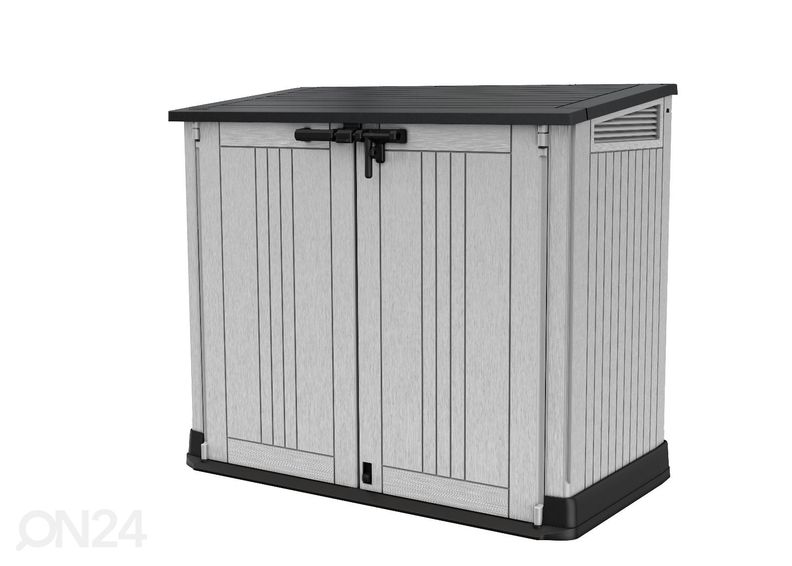 Садовый ящик Keter Store It Out, серый/черный увеличить
