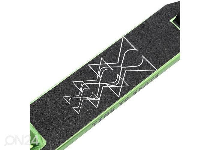 Самокат для трюков Nils Extreme HS202 Pro черно-зеленый увеличить