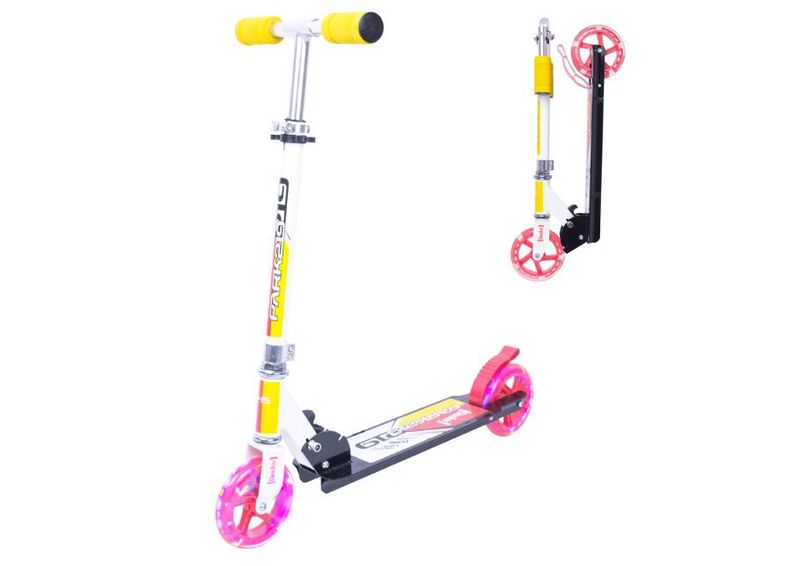 Самокат со светящимися колесами WORKER Cirky увеличить