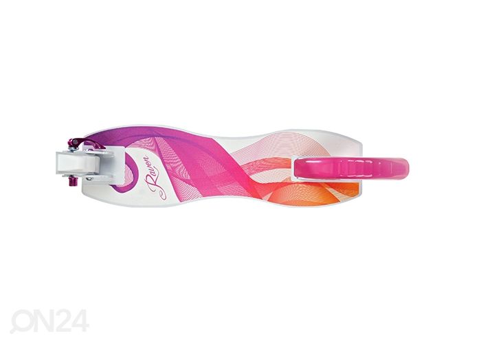 Самокат с ручным тормозом Raven Anabel 200 мм Оранжевый / Розовый увеличить