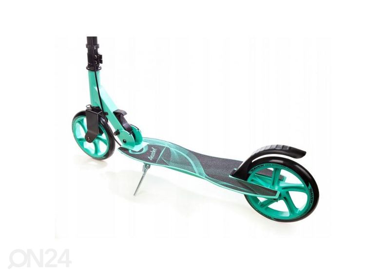 Самокат с ручным тормозом Raven Anabel 200 мм черный/мятный увеличить