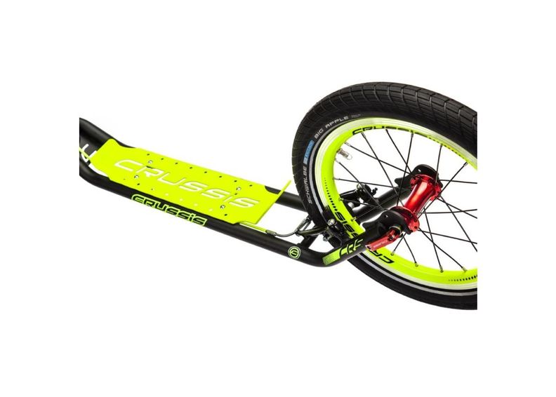 Самокат Crussis Active 4.4 черный - желтый увеличить