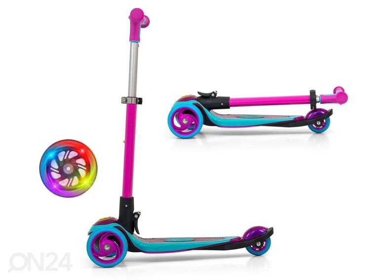 Самокат Micmax розовый 3Вт увеличить