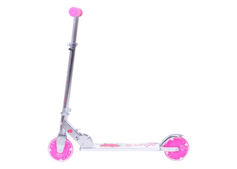 Самокат WORKER Racer Sweet Girl with tuledega ratastega увеличить