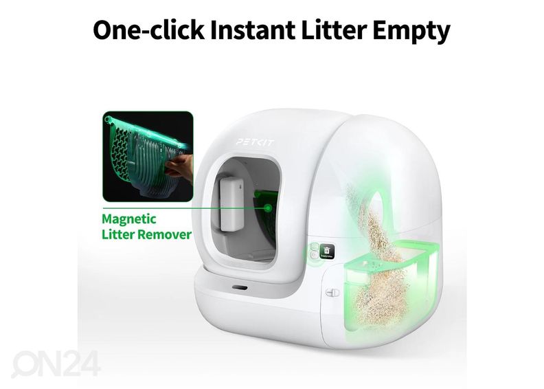 Самоочищающийся умный кошачий туалет Petkit Pura MAX 2 увеличить