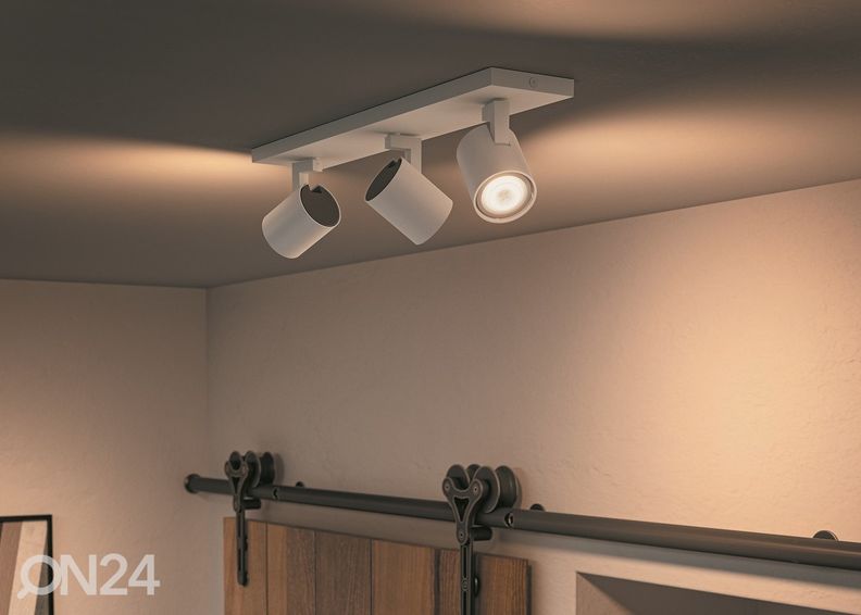 Светильник потолочный Hue Runner точечный 3x5,5 Вт белый 2200-6500K увеличить