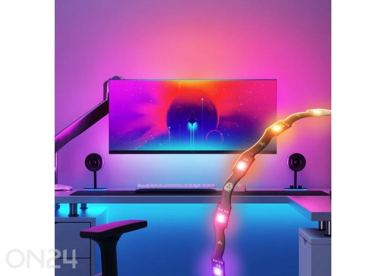 Световая лента Nanoleaf 4D для отражения изображения с экрана компьютера 2,5 м (USB) увеличить
