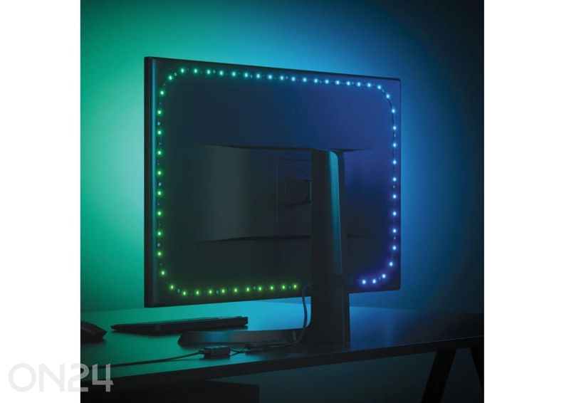 Световая лента Nanoleaf 4D для отражения изображения с экрана компьютера 2,5 м (USB) увеличить