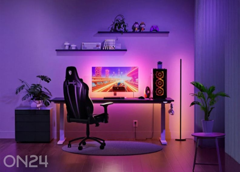 Световая лента Nanoleaf 4D для отражения изображения с экрана компьютера 2,5 м (USB) увеличить