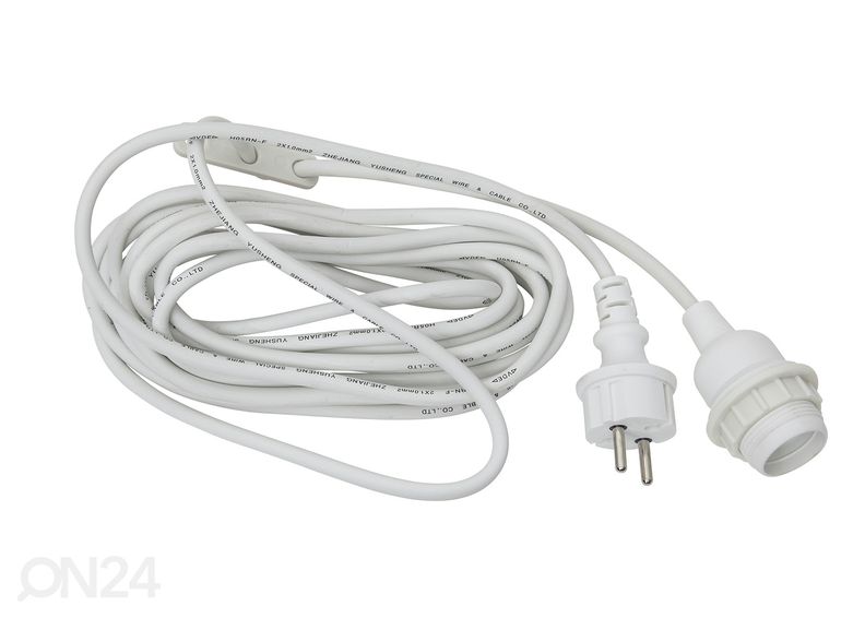 Световой кабель, цоколь E27 увеличить