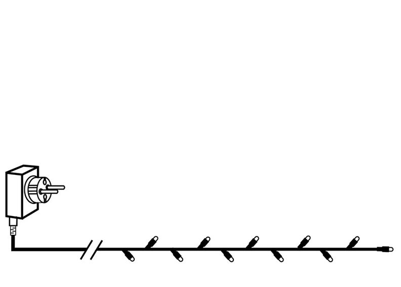 Световой кабель Microled 3 м увеличить