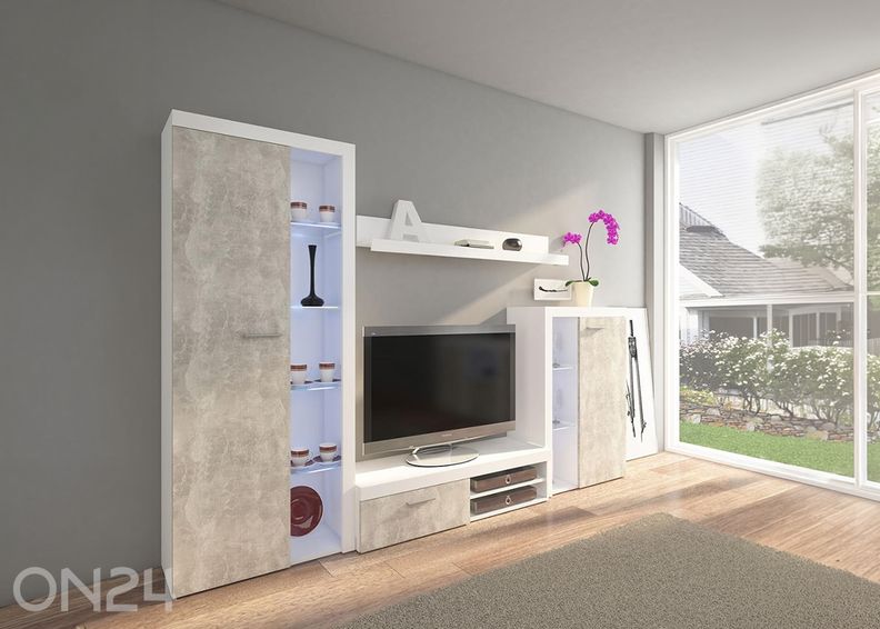 Секция 270 cm + белая LED подсветка увеличить