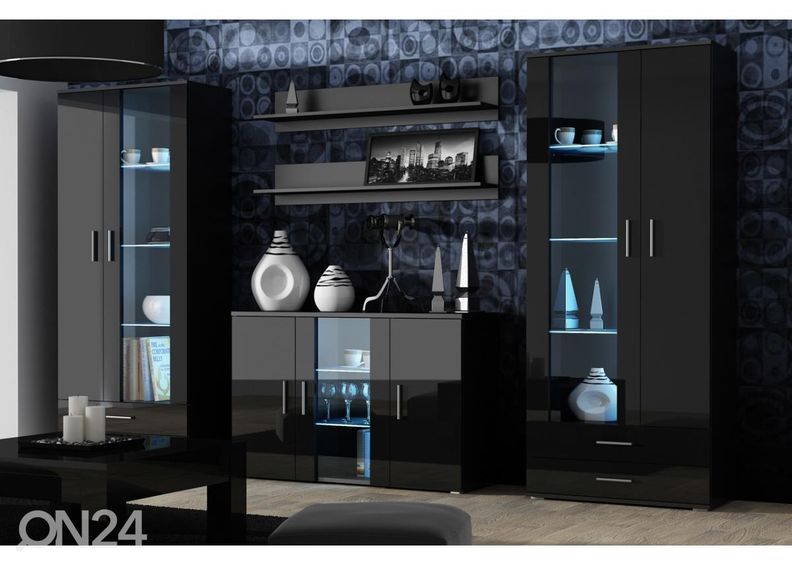 Секция 280 cm + подсветка увеличить