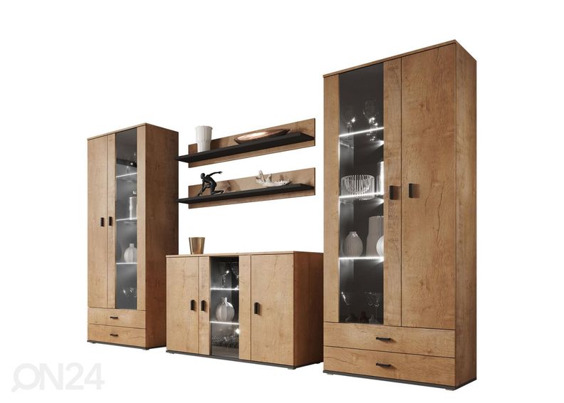 Секция 280 cm + подсветка увеличить