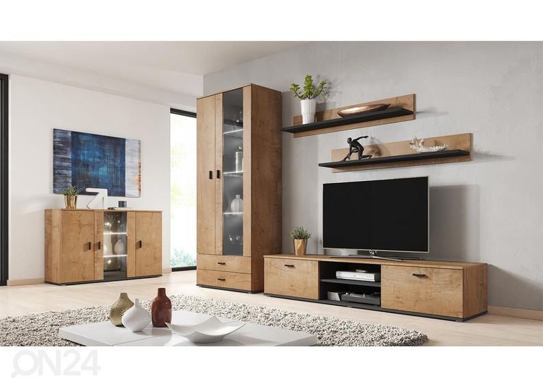 Секция 380 cm + подсветка увеличить