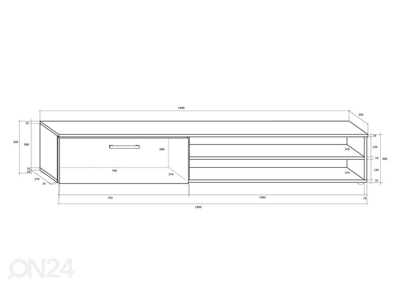 Секция Bantry 270 cm увеличить