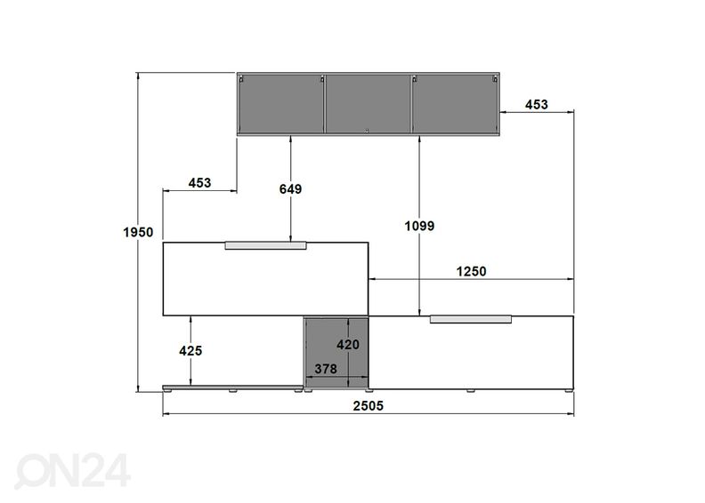 Секция Focus 250 cm увеличить