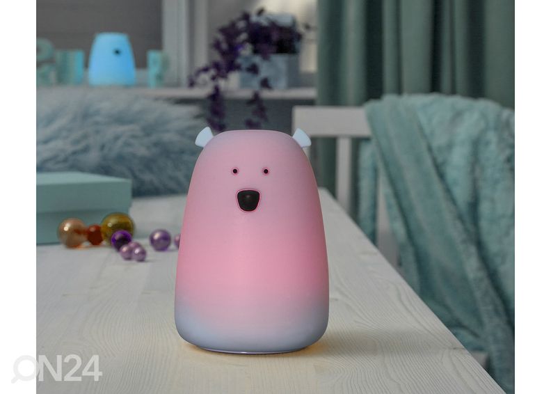 Сенсорный ночник Big Bear, синий увеличить