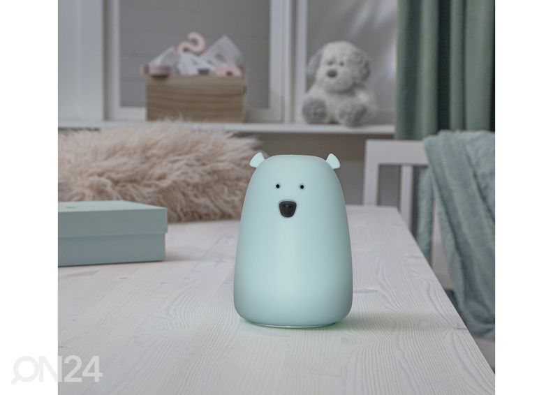 Сенсорный ночник Big Bear, синий увеличить