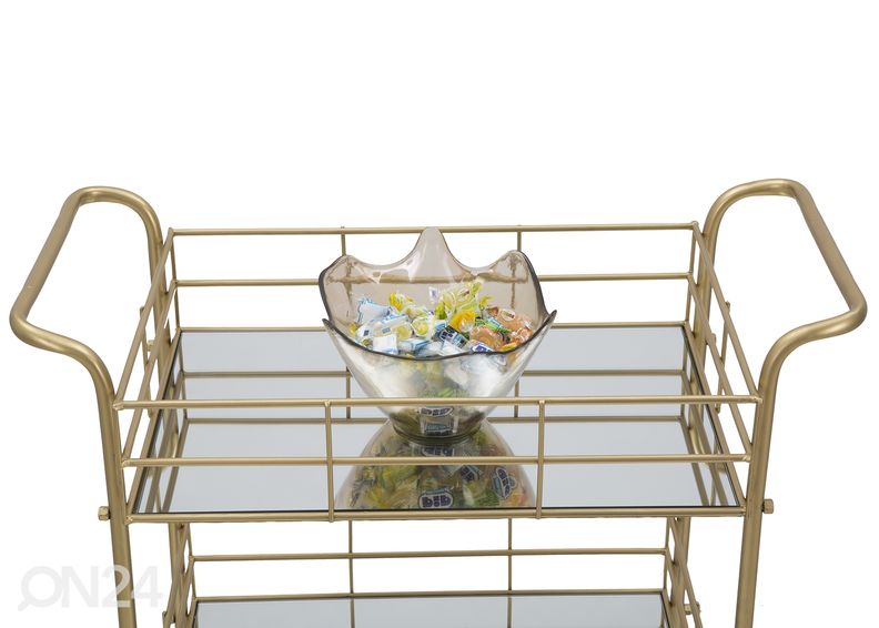 Сервировочный столик Glam, золотистый увеличить