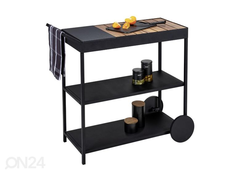 Сервировочный стол на колесах увеличить