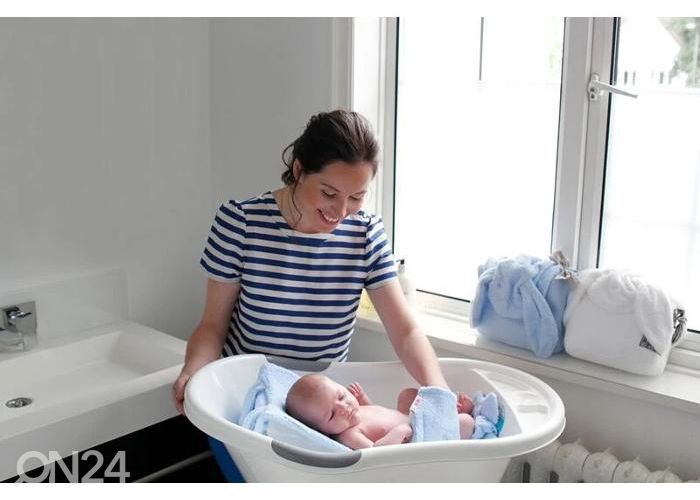 Сиденье для ванны махровое синее увеличить