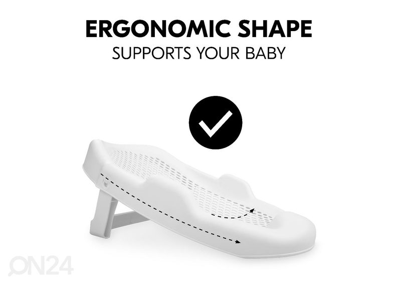 Сиденье для ванны Hauck Bathtub Baby Inlay белый увеличить