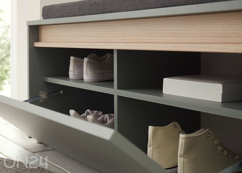 Скамейка для прихожей с подушкой для сиденья City увеличить