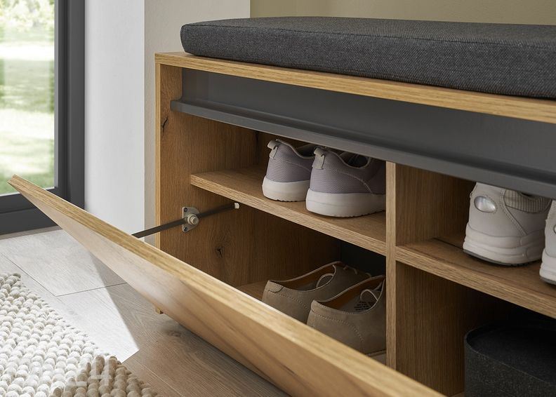 Скамейка для прихожей с подушкой для сиденья City увеличить