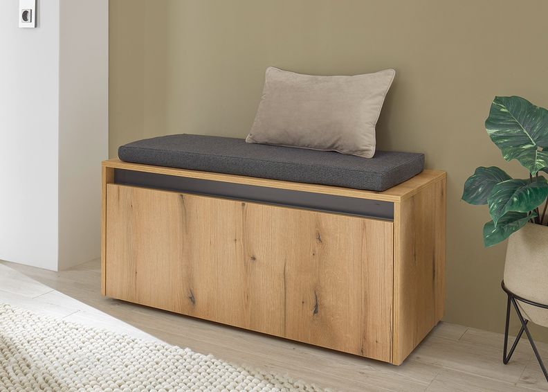 Скамейка для прихожей с подушкой для сиденья City увеличить