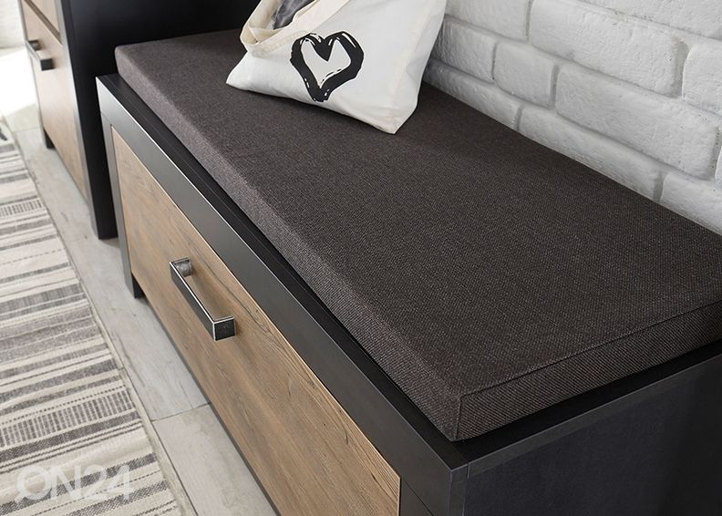 Скамейка для прихожей с подушкой Brügge 107 см увеличить