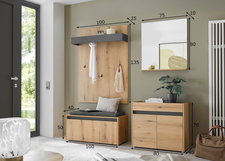 Скамейка для прихожей City увеличить