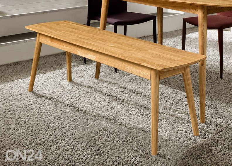 Скамья из массива дуба Scan 120 cm увеличить