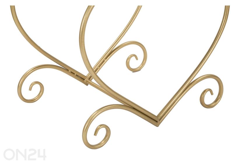 Скамья Heart, кремово-золотистый увеличить