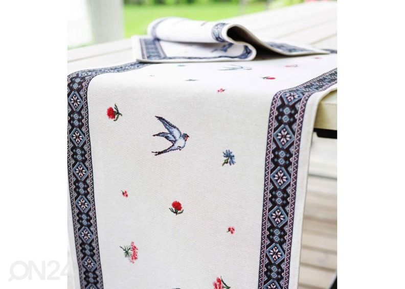 Скатерть гобеленовая Ласточка 36x108 см увеличить