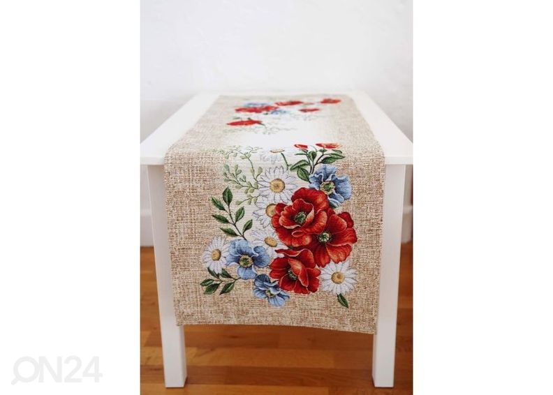 Скатерть гобеленовая FLEUR 36x100 см увеличить