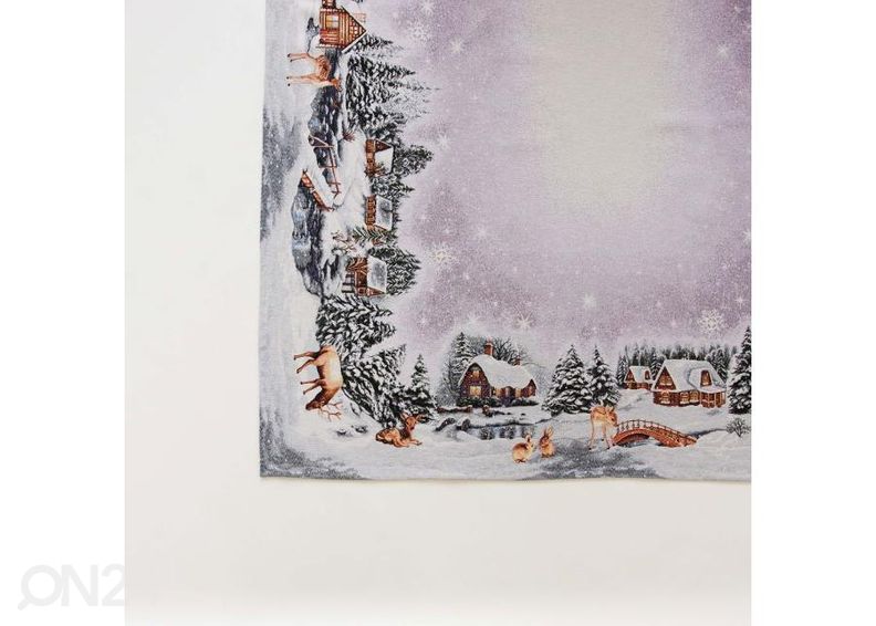 Скатерть гобеленовая Winter 100x100 см увеличить
