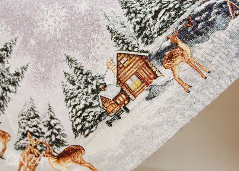 Скатерть гобеленовая Winter 140х216 см увеличить