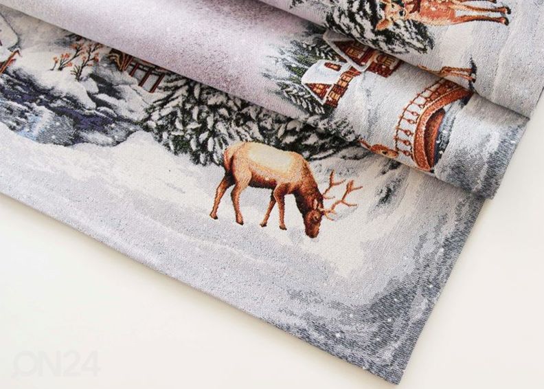 Скатерть гобеленовая Winter 140х216 см увеличить