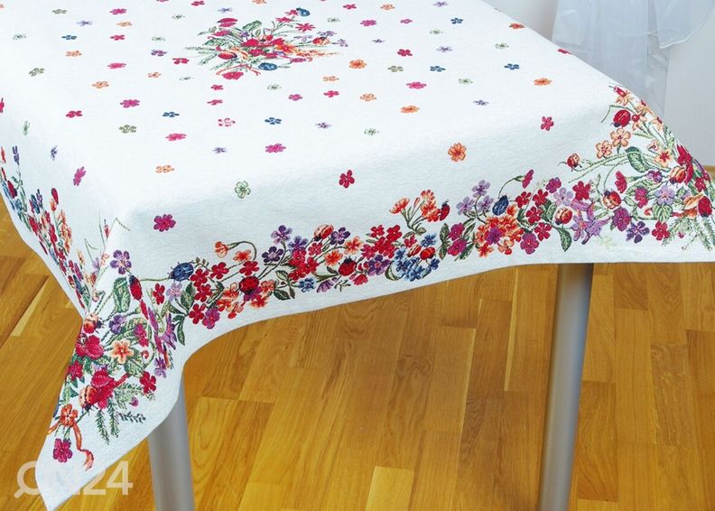 Скатерть из гобелена Божьи коровки 100x100 см увеличить