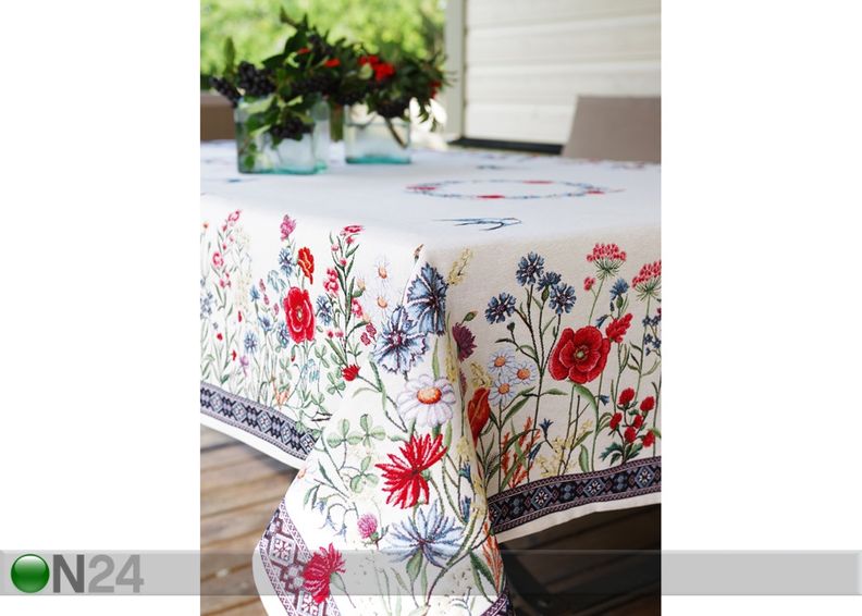 Скатерть из гобелена Chamomille 140x220 см увеличить