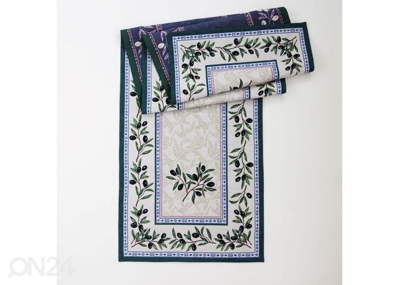 Скатерть из гобеленовой ткани Baena/Olives 45x177 см увеличить