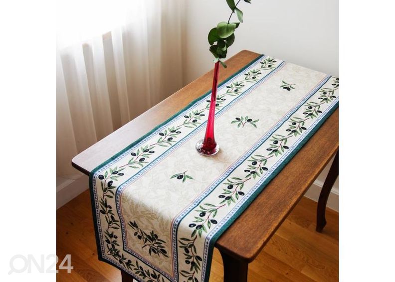 Скатерть из гобеленовой ткани Baena/Olives 45x177 см увеличить