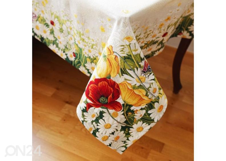 Скатерть из гобеленовой ткани Daisies 140х250 см увеличить